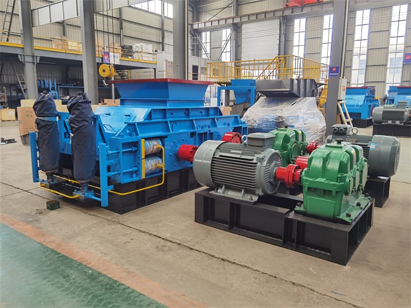double roller crusher design